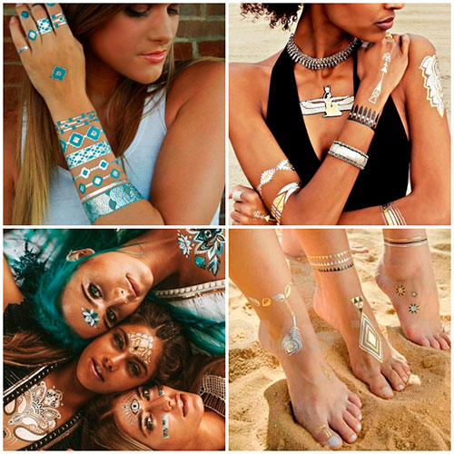 временная татуировка