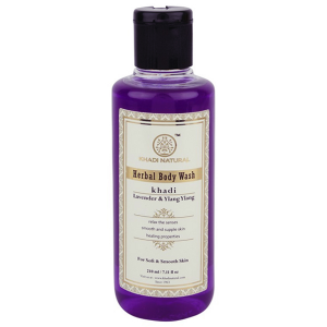      -  (Lavender & Ylang Ylang herbal body wash Khadi), 210 .
